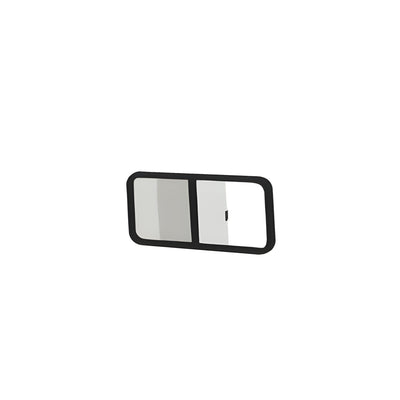 CRL Universal Non-Contoured Horizontal Sliding Window 25-1/4" x 16-3/4" with 2-1/4" Non-Reversible Trim Ring