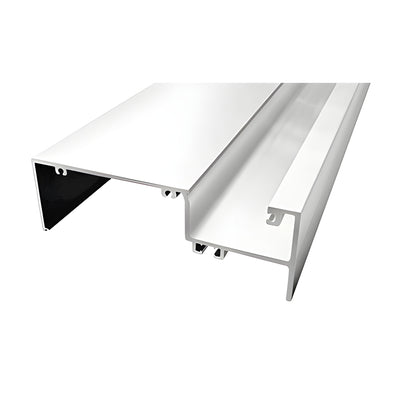 CRL-U.S. Aluminum White KYNAR® Paint 6" Wall Jamb - 24'-2"