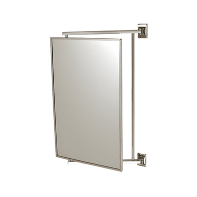 CRL Polished Chrome 14" x 22" Pivot-N-Vue Double Hinged Mirror