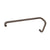 CRL Oil Rubbed Bronze 8" Pull Handle and 24" Towel Bar BM Series Combination Without Metal Washers