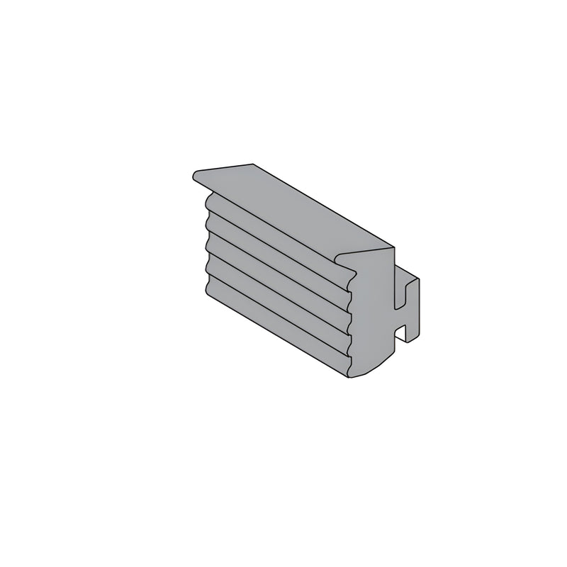 A technical illustration of a black stacked horizontal EPDM gasket for StormWall XL exterior systems.