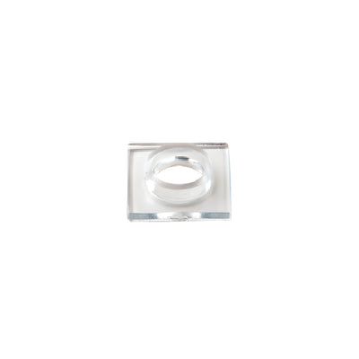 CRL Clear 3/4" Square Washer with Sleeve