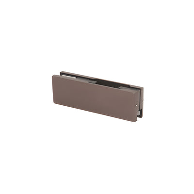 CRL Black Bronze Top or Bottom Patch Fitting - Less Insert