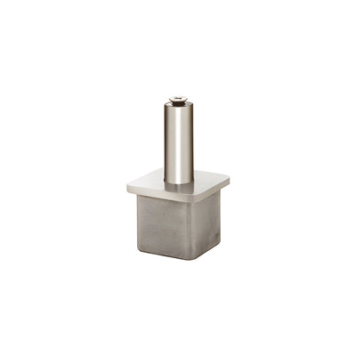 CRL 316 Polished Stainless P1-Series Vertically Adjustable Post Caps for Standoff Saddles