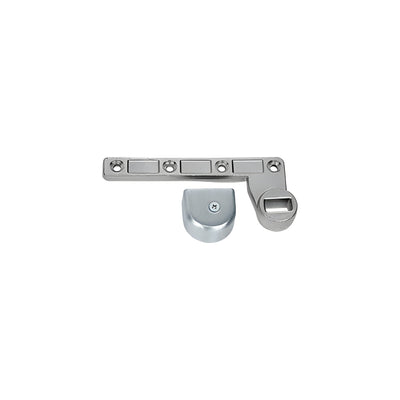 CRL Satin Chrome 3/4" Offset Left Hand (RHR) Bottom Arm for use With Floor Closers