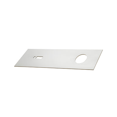 CRL Polished Stainless Cover Plate for 6" Header Used with Overhead Concealed Door Closers