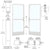 CRL-U.S. Aluminum White KYNAR® Paint Custom Pair 72" x 84" Series 250 Narrow Stile Gear Hinge Entrance Door for OHCC