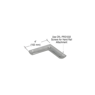 CRL Brushed Stainless 90º Post P-Series Radius Replacement Saddle