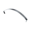 A single metal flat tension spring used for window screen frames.