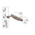 CRL Bronze Truth® 1-3/8" Multi-Point Latch Actuator