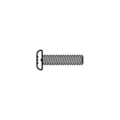CRL-U.S. Aluminum Clear Anodized 1/4-20 x 1" Machine Screw