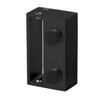 CRL Matte Black Replacement Stopper for Cambridge Sliding Shower Door System