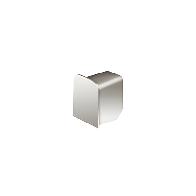 CRL Polished Stainless End Cap for 1/2" U-Channel Cap Railing
