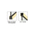 CRL Satin Brass Custom Length U-Channel with Roll-In Top Load Gasket