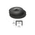 CRL Black Flexible Rubber LR20 Series Cap Rail Insert for 25.52 mm Laminated Glass - 100' (30.5 m)