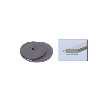 CRL 1/4" x 3/4" Bulk Rolled Neoprene Setting Block Material - 100'