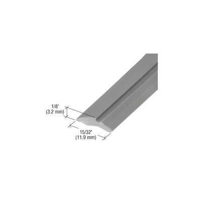 CRL Gray 15/32" Wide Glazing Spline - 100' Roll
