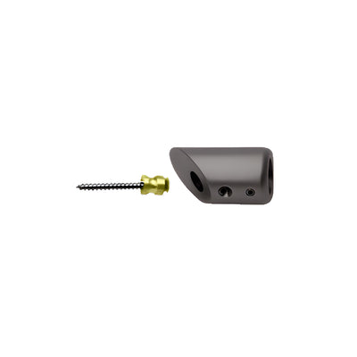 CRL Antique Brushed Copper Mitered Support Bar Bracket