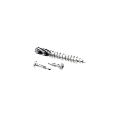 CRL Polished Stainless Replacement Screw Pack for Concealed Wood Mount Hand Rail Brackets - 3/8"-16 Thread
