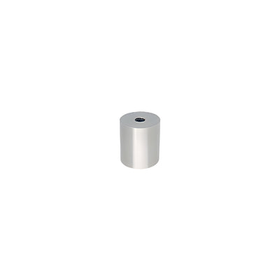 CRL 316 Brushed Stainless Clad Aluminum 2" Diameter by 2" Long Standoff Base