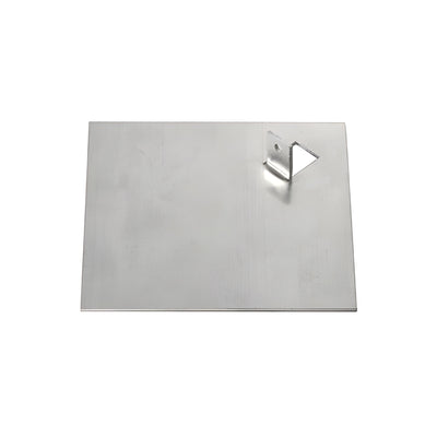 CRL-U.S. Aluminum Closure Plate for 1" Glazing Corner Mullions - 10/Pk
