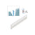 CRL Clear Copolymer Strip for 90 Degree Glass-to-Glass Joints - 10.8mm Laminated Glass