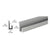 CRL Satin Anodized Aluminum 3/16" J-Channel