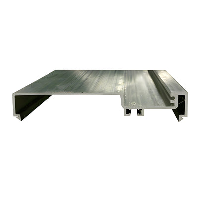 CRL-U.S. Aluminum Clear Anodized 6" Male Split Mullion - 24'-2"
