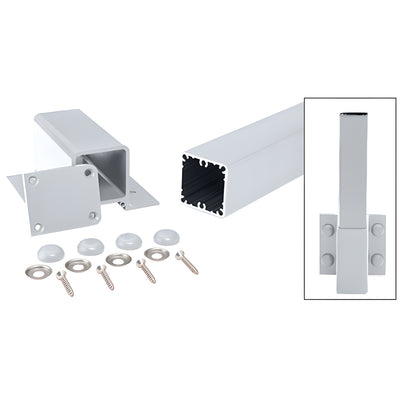 CRL Mill 200, 300, 350, and 400 Series 48" Fascia Mount Post Kit