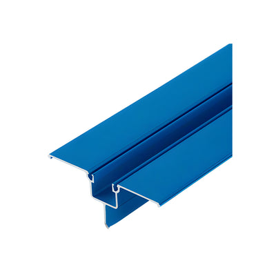 CRL-U.S. Aluminum Custom KYNAR® Paint Head Filler with Glazing Pocket - 21'-4"