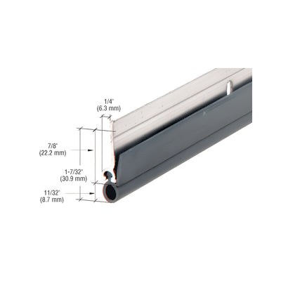 CRL Aluminum Extruded Aluminum Vinyl Bulb Weatherseal 36" x 84" Opening