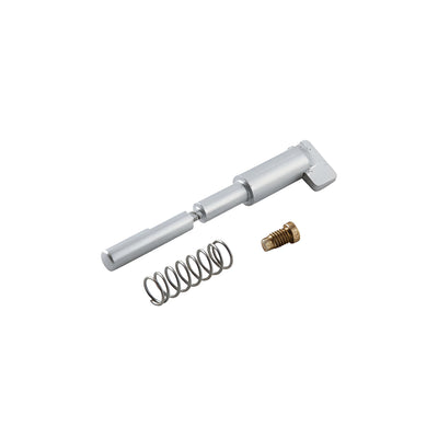 CRL Jackson® Satin Aluminum Thumbturn Dogging Pin Assembly for Model 1085 Concealed Vertical Rod Panic Exit Devices