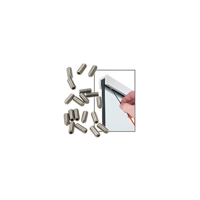 CRL 10-24 x 1/2" Replacement Cap Rail Set Screws