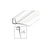CRL 95" Clear Poly U-Channel with 1-3/8" (35 mm) Fin for 1/2" Glass