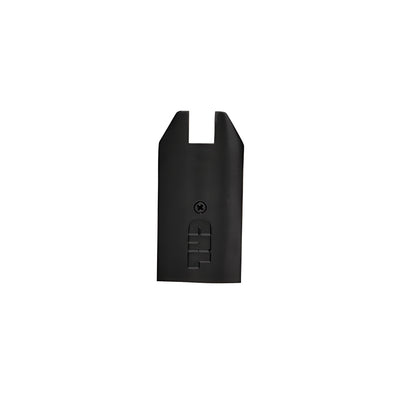 CRL Black Powder Coat 4" Tapered End Cap for Sidelite Rails