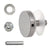 CRL Brushed Stainless Crescent 90 Degree Accessory Kit