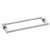 CRL Chrome 24" MT Series Back-to-Back Towel Bar