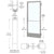 CRL-U.S. Aluminum Clear Anodized Custom Single 36" x 84" Series 250 Narrow Stile Butt Hinge Entrance Door for OHCC