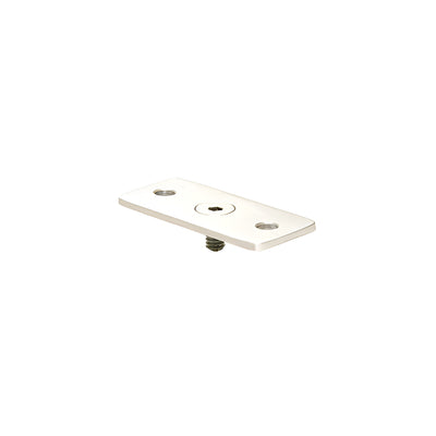 CRL Mill Optional Flat Hand Rail Adaptor Plate for Hand Railing Bracket
