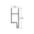 CRL-U.S. Aluminum White KYNAR® Paint 5-11/16" Top Rail for 9/16" Glass - 21'