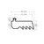 CRL-U.S. Aluminum StormWall XL Dry Glazed EPDM Gasket