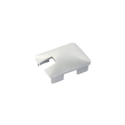 CRL Silver Metallic Notched Cap for 180 Degree End Post