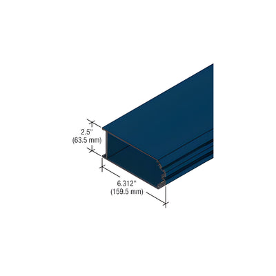 CRL-U.S. Aluminum Custom KYNAR® Paint 90 Degree Outside Corner Mullion for StormWall XL