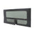 CRL 2014+ OEM Design 'All-Glass' Look Ram ProMaster Passenger Side Sliding Door T-Vent Window 136” & 159” Wheelbase Only