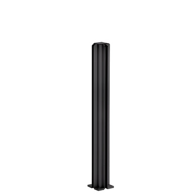 CRL Duranodic Bronze 18" 3-Way Design Series Partition Post