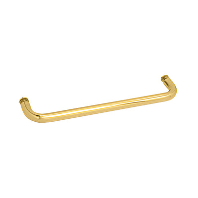 CRL Polished Brass 24" BM Series Single-Sided Towel Bar Without Metal Washers