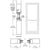 CRL-U.S. Aluminum White KYNAR® Paint IG600 Series Custom Single StormFront™ Butt Hinged Entrance for Concealed Overhead Closer