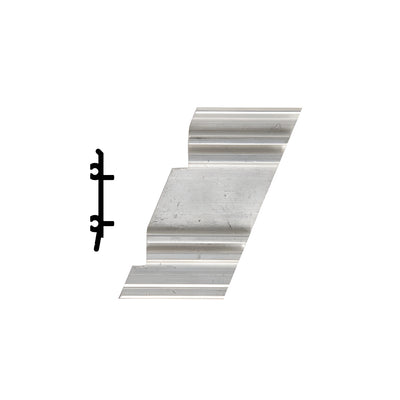 CRL-U.S. Aluminum 135º Right Hand Inside Corner Anchor Clip - 4/Pk