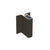 Matte Bronze Pre-Treated Trim-Line Fascia Mount Bracket
