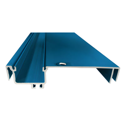 CRL-U.S. Aluminum Female Expansion Mullion, Custom Paint - 24'-2"